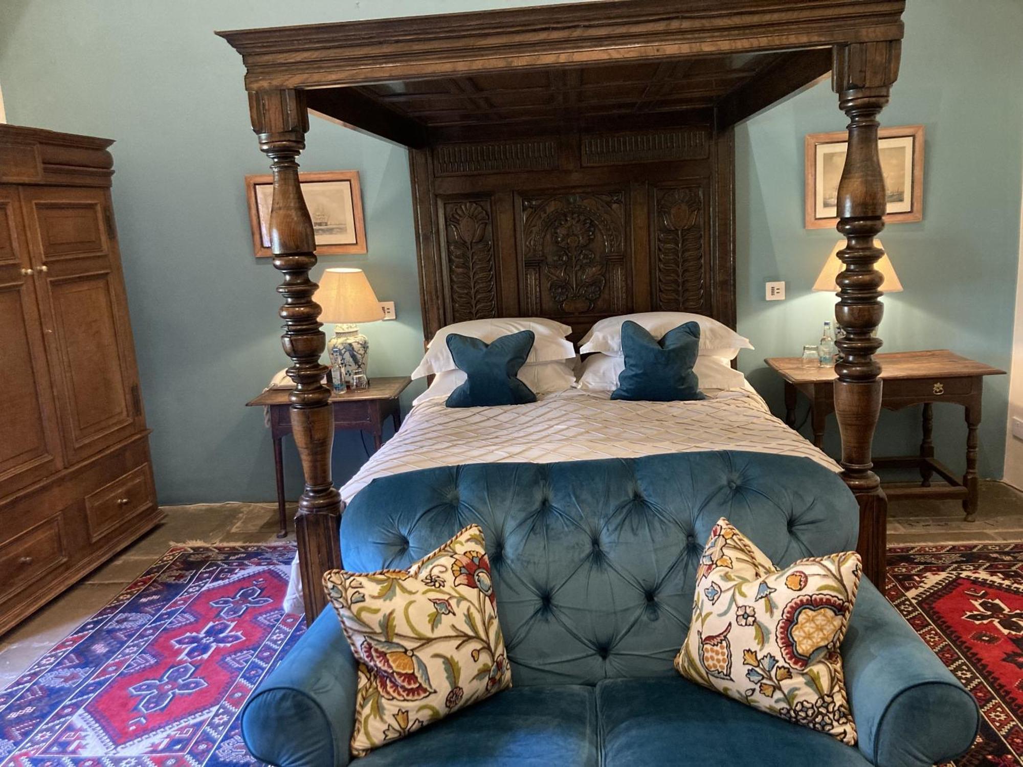 Old Downton Lodge Ludlow Rom bilde